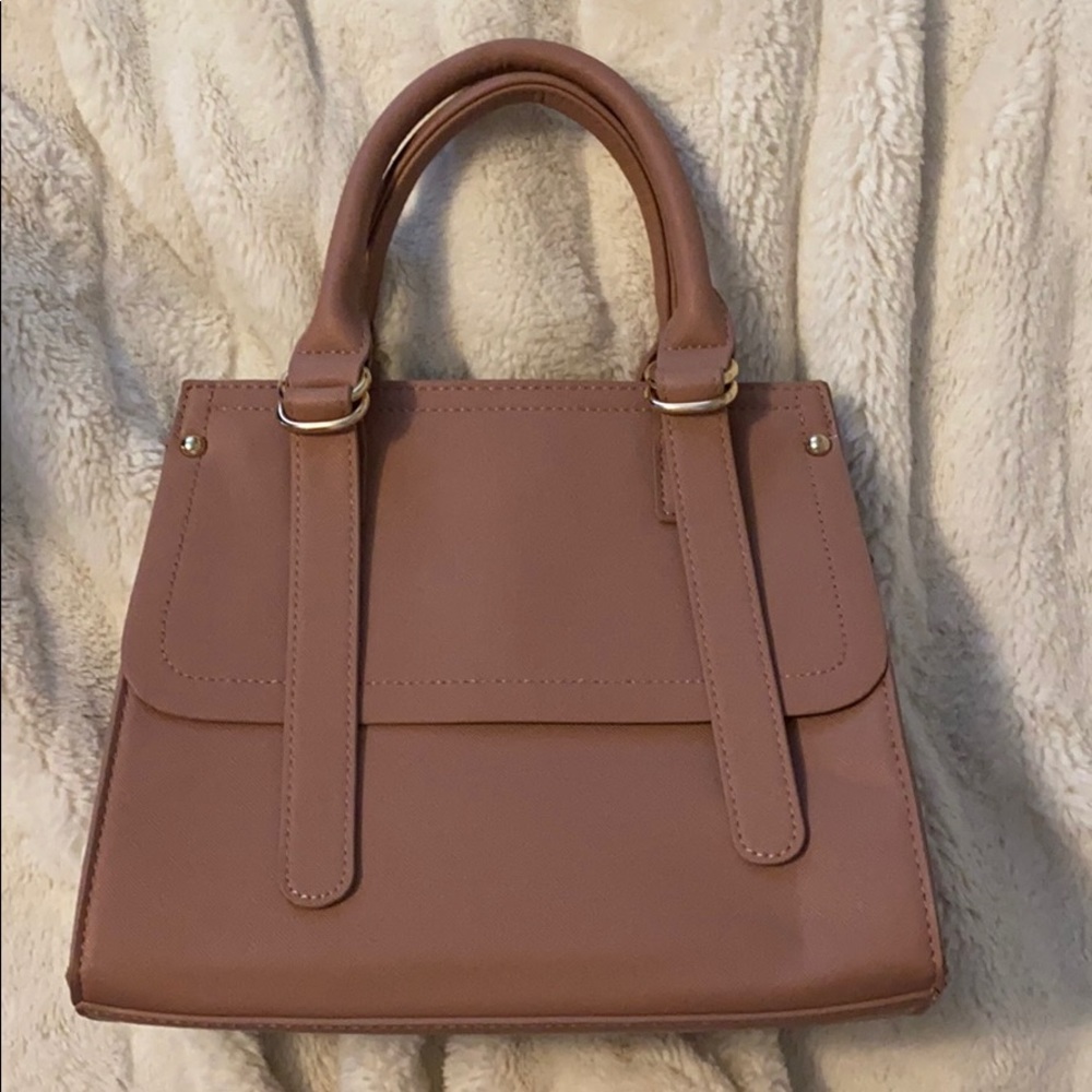 Small blush pink purse